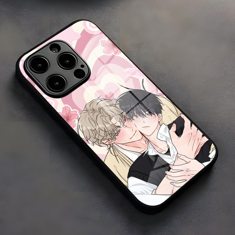 Low Tide In Twilight Anime Phone Case For IPhone 17 Pro Max 16 15 14 Pro Max 13 11 X Xs Xr 8 7Plus Glass Cover