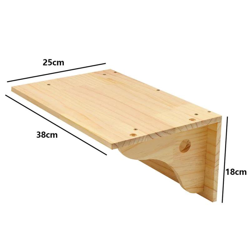 Wandmontierte Katzenkletterregale Katzenbaumturm Hängematte Kratzbäume Katzen Sitzstangen Kätzchen zum Schlafen Spielen Krallenschleifen