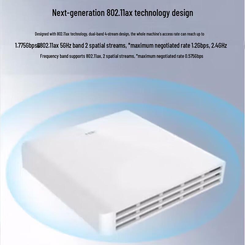 H3C WA6322H-FIT Wi-Fi 6 Wall-Mount Wireless Access Point