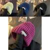 Cozy And Stylish Japanese Knit Slouchy Beanie Hat For Autumn And Winter Wear