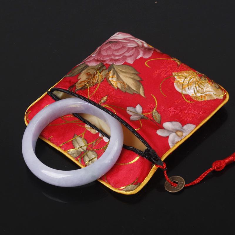 Chinese Osmanthus Embroidered Silk Brocade Sachet - Ethnic Style