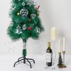 6 Pieces Clear Plastic Craft Ornaments Customizable Christmas Baubles for Tree Decoration Seasonal Displays Accessory