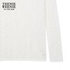 Teenie Weenie Women's 2025 Autumn Round Neck Hollow-out Knit Sweater
