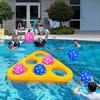 Inflatable Interactive Triangle Ring Toss Water Game Toy