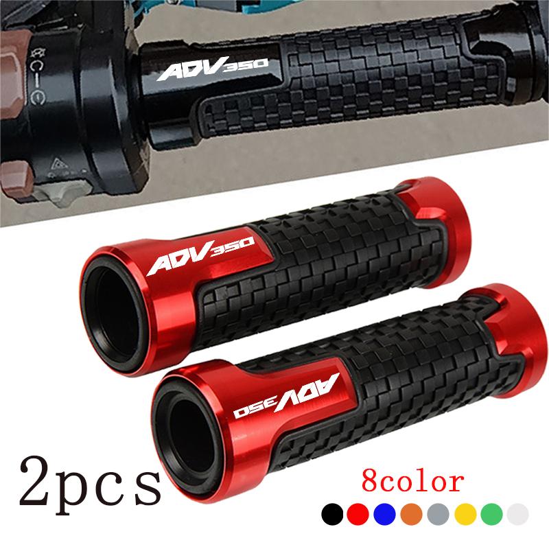 For HONDA Adv350 Adv 350 ADV350 2020-2026 2026 Accessories Motorcycle Handlebar Grips CNC aluminum Rubber Hand Thruster Grips