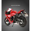 1/12 Scale Yamaha YZFR1 Alloy Die Cast Motorcycle Model Toy Vehicle Collection Sound and Light Off Road Autocycle Boy Toys Car