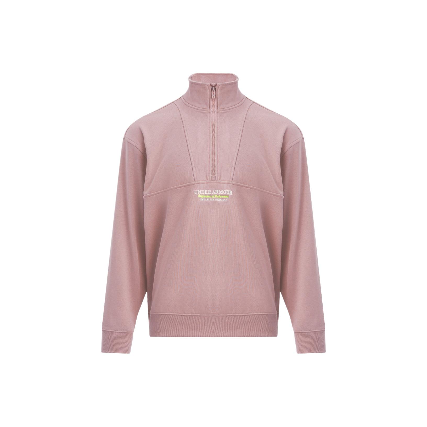 

Under Armour OG Однотонный свитшот с воротником-стойкой на молнии и длинными рукавами женский свитшот 6010100-673 M