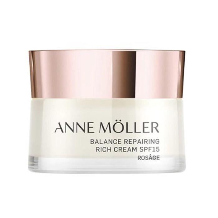 Crème - ANNE MÖLLER - Rosâge Balance - Réparatrice - SPF 15 - 50 Ml