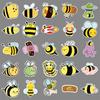 51 Cute Cartoon Little Bee Ins Style Creative Graffiti Scooter Motorcycle Car Refrigerator Decoration Stickers