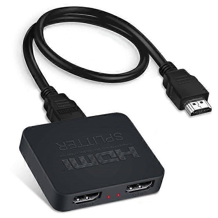 HDMI-Splitter (1 bis 2), HDMI-Eingang zu 2 Ausgängen, hochauflösender 4K-Splitter