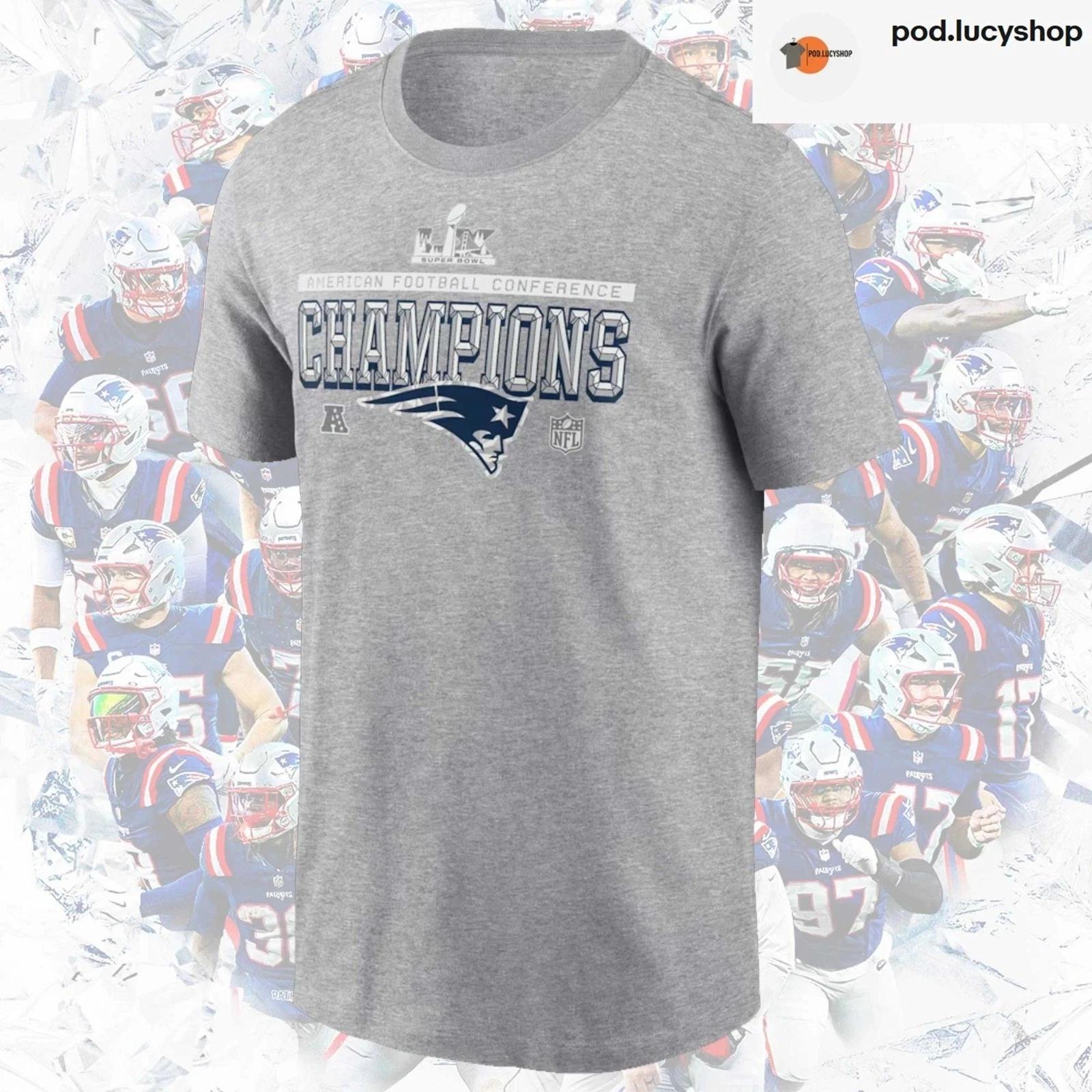 Patriot 2025 AFC Champions Locker Room Collection T-Shirt Unisex Fan Gift S-5XL 4XL