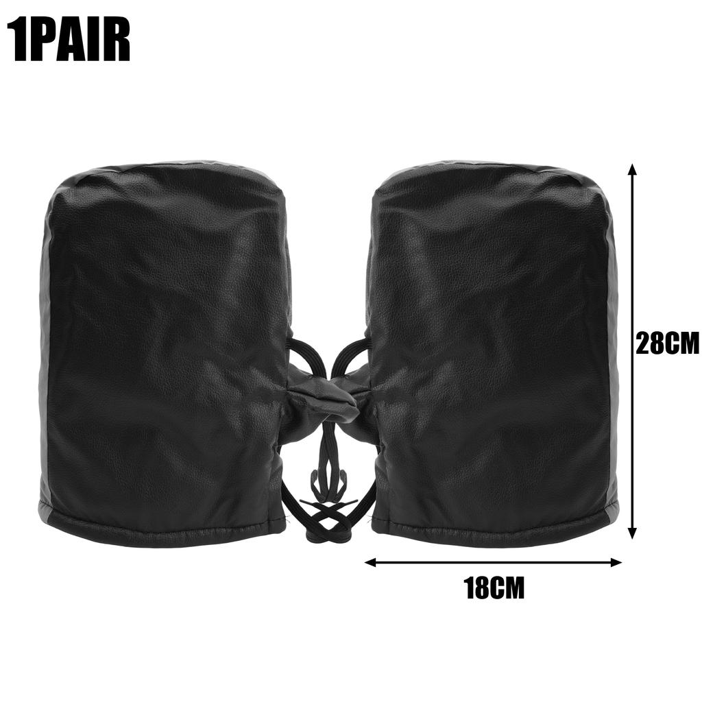 Motorrad Winddicht Wasserdicht Handabdeckung Fahrrad Lenkerabdeckungen Warme Handschuhe 2 Stück Winter Fahren Warme Lenkerabdeckungen