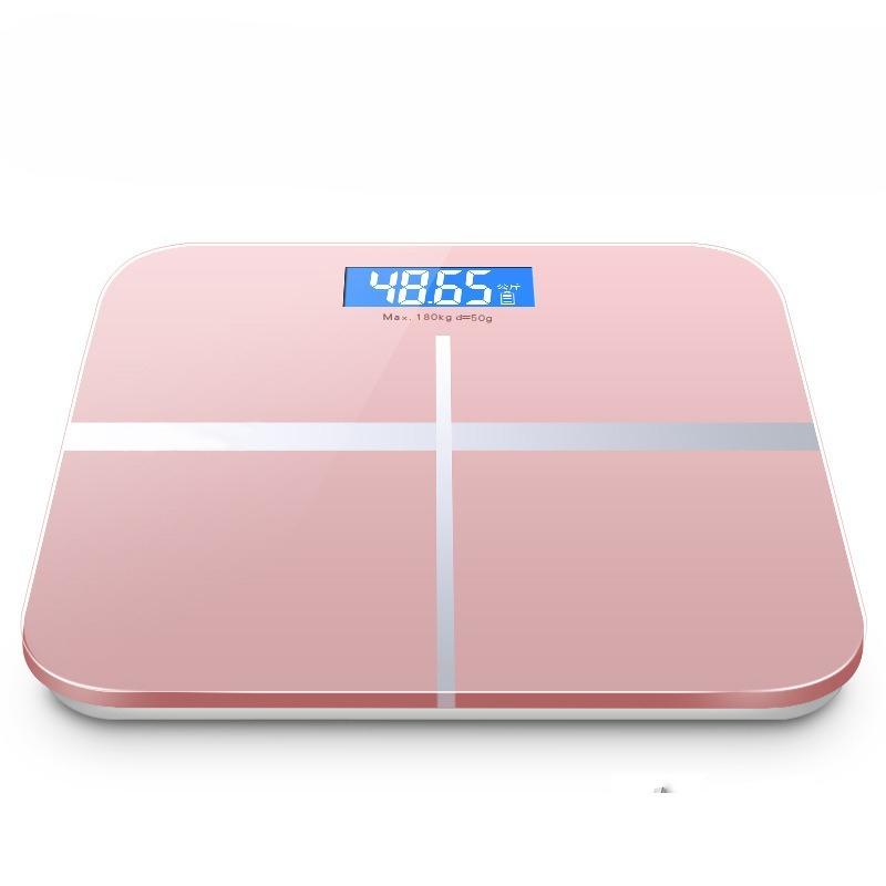 Rechargeable Digital Weight Scale for Home Use High Precision Bathroom Body Scale | Compact Slim Design Health Measurement Tool