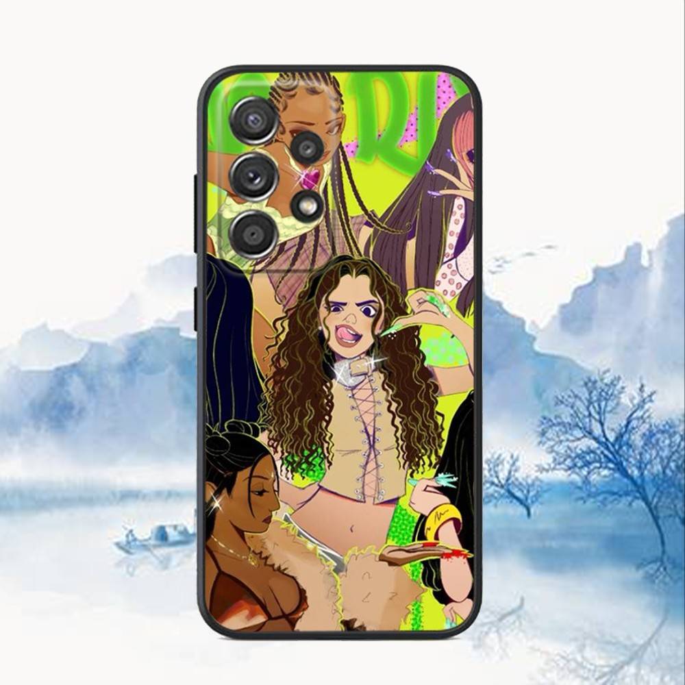 Heißes Musik K-KATSEYE Handyhülle für Samsung S25, S24, S21, S22, S23, S30, Ultra, S20, Plus, Fe, Lite, Note, 10, 9, 5G Schwarze Abdeckung