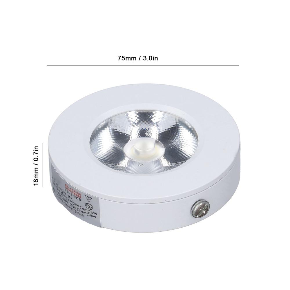 Aluminum Recessed Ceiling Light 3W COB LED Downlight Modern Ceiling Lamp  Cabinets