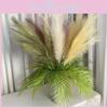 Nordic Iron Leaf Reed Artificial Plant Lifelike Foliage For Home Decor Wall Arrangements 80cm