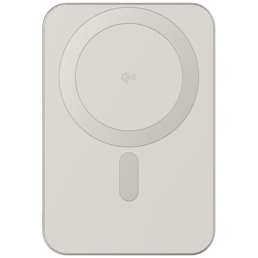 Mini Powerbank Cellline MagSafe 10000mAh Qi2 15W CL-MBP-03 Szary /grey Magnetic Wireless Mini Powerbank