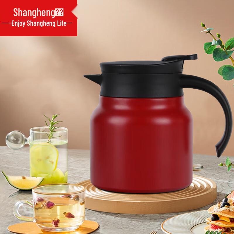 Shangheng 1000ml Insulated Tea Pot