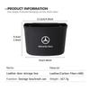 CRR1 Car Door Storage Bag Drink Waste Card Key Sunglasses Holder For Mercedes Benz W202 W212 W126 W140 W168 W177 CLS GLE GLC GLS CLA