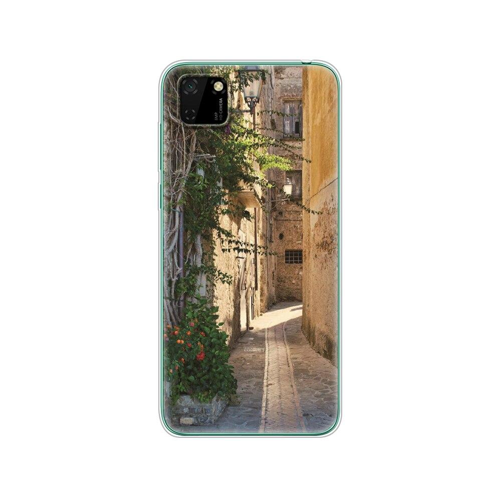 

Чехол для HONOR 9S 5.45 ; Мягкий чехол из ТПУ для телефона Huawei Honor 9 S DUA-LX9, защитный чехол для задней панели, зима, снег, рождество Honor 9S