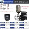 Lingxiao 304 Stainless Steel Variable Frequency Booster Pump - Energy-Saving, Fully Automatic, Constant Pressure for Home & Commercial Use