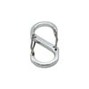 Bilateral Suspended Buckles In Aluminum Alloy For Outdoor Sports Bottle Locking Ring  Keychai Luggage Buckl S-shaped Carabine