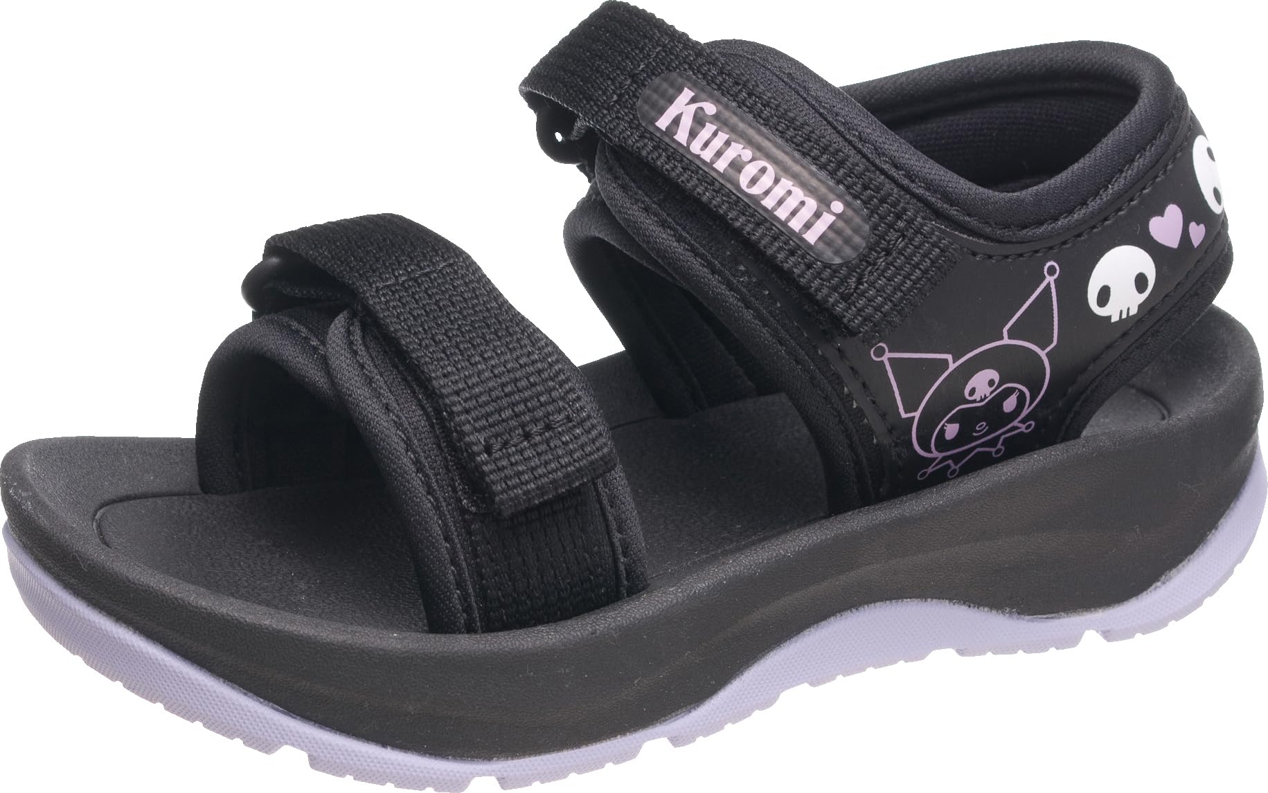 

Сандалии для отдыха Sanrio Kuromi Размер детский (P084SL), 19,0 см