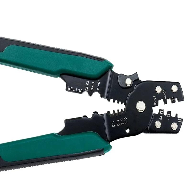 1pcs 4 in1 Multifunctional Crimping Terminal Pliers Wire Stripper Wire Cutter Terminal Pliers,Wiring Accessories Hand Tool
