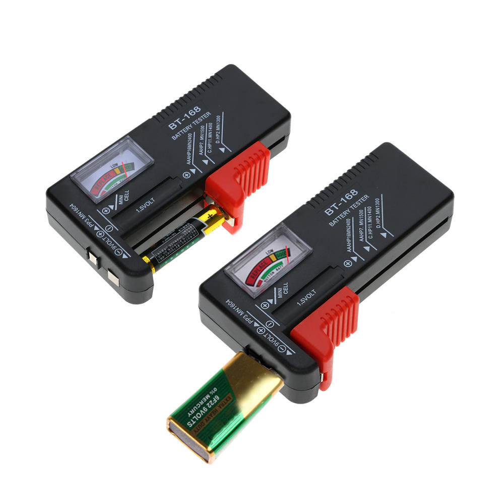 New AA AAA C D 9V 1.5V Universal Button Cell Battery Volt Tester Checker
