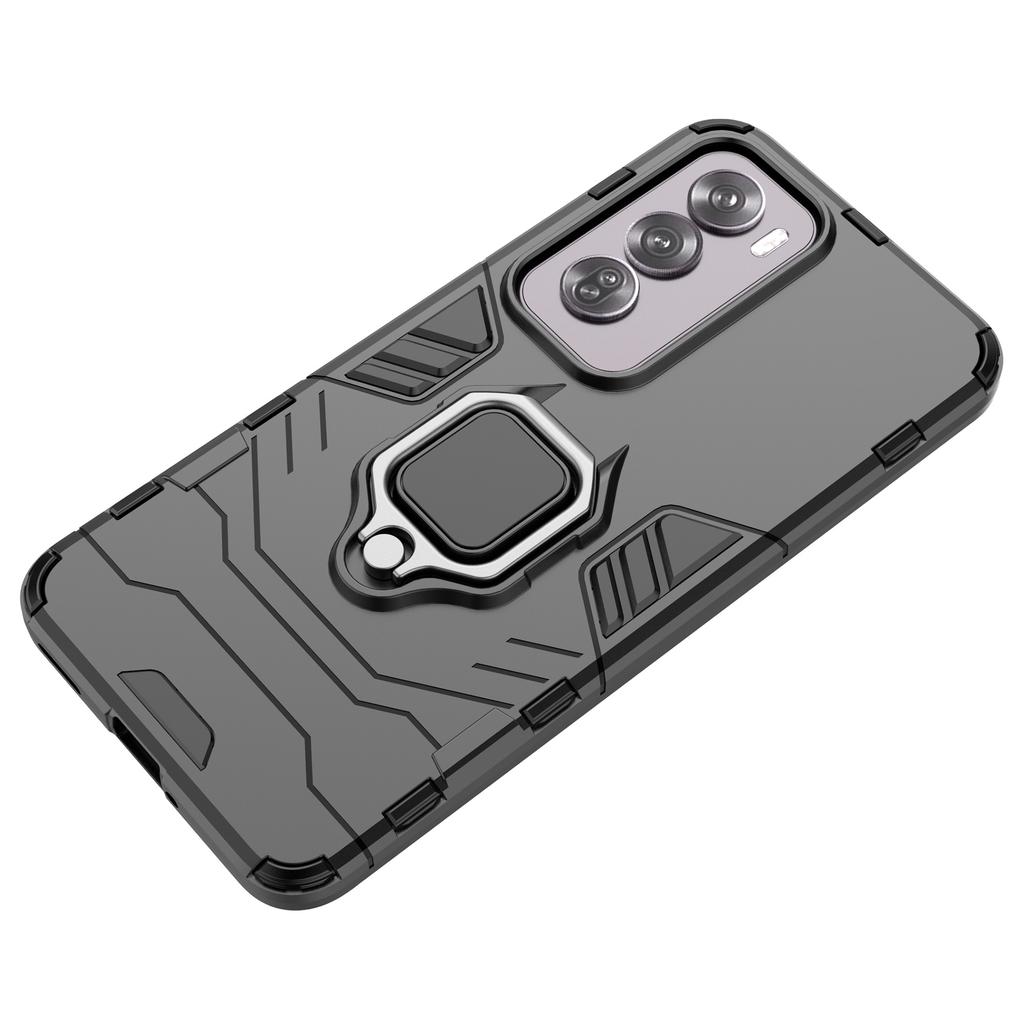 Für Oppo Reno12 Pro 5G (Global) Hülle PC+TPU Handyhülle Ständer