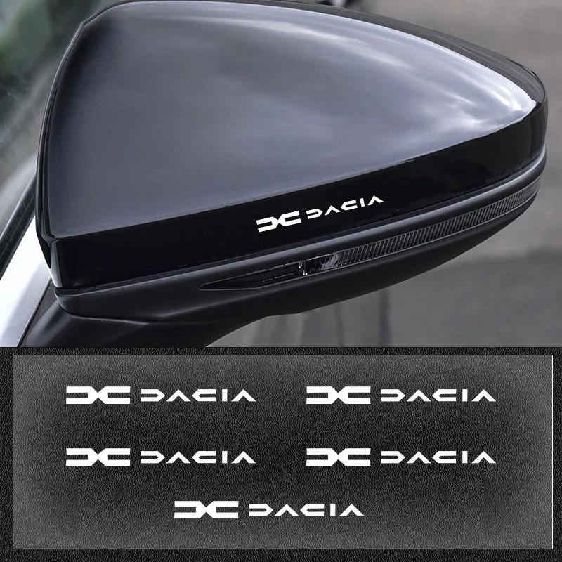 5/10pcs Car Interior Sticker Central Control Decals Emblem Styling For Dacia Duster Logan Sandero Stepway Dokker Mcv Largus 1300