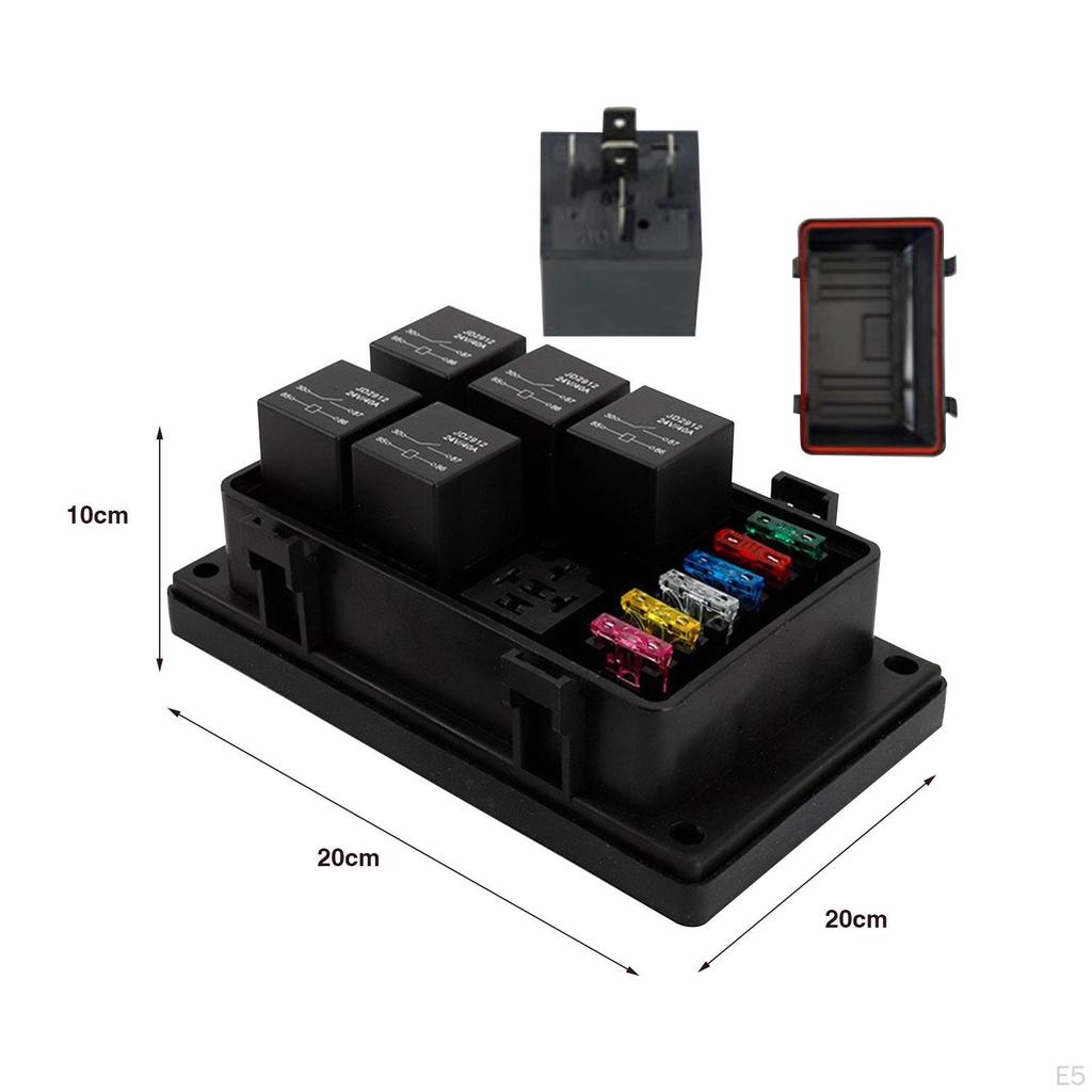 Car Relay Fuse ,Fuse and Box ,Car Interior Accessories, Waterproof, Block Blade