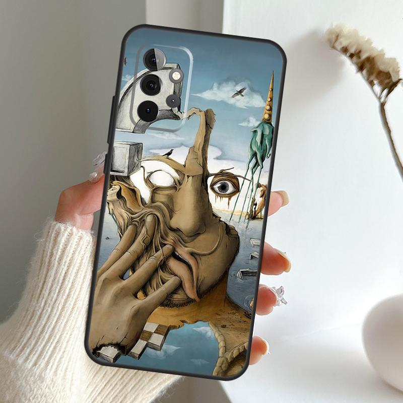 Salvador Dali Art Case For Samsung Galaxy A16 A26 A36 A56 A55 A35 A15 A54 A34 A14 A52 A32 A12 A13 A33 A53 A17