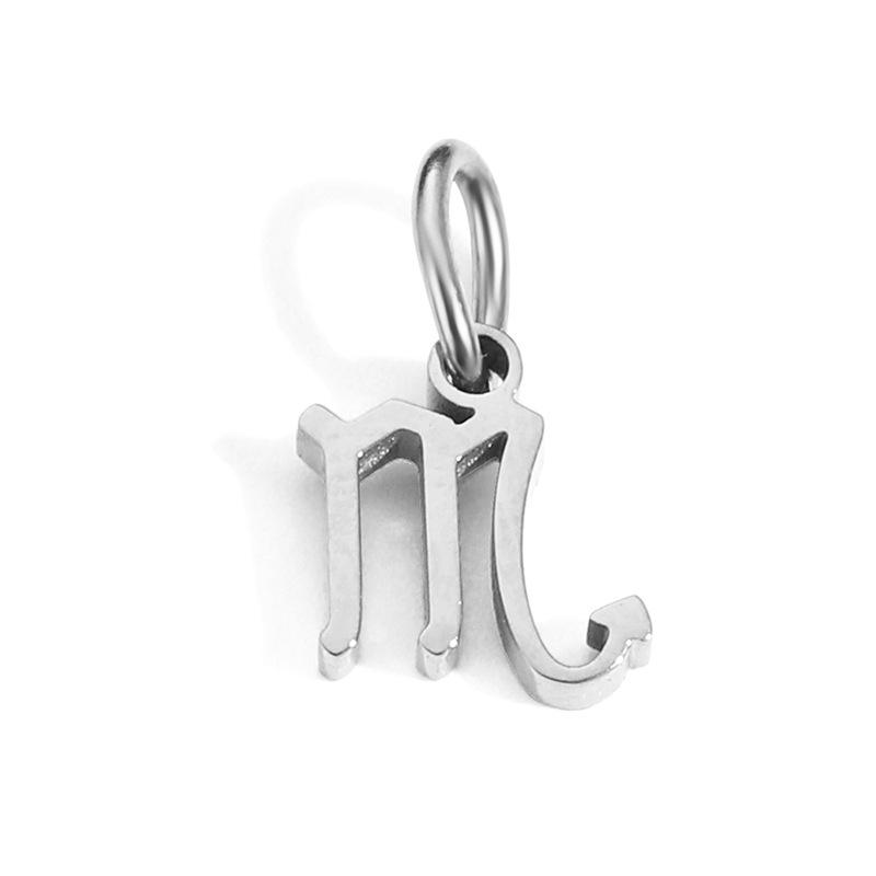 

Украшения со знаком зодиака из нержавеющей стали eManco: Ожерелье, браслет, подвеска, аксессуары своими руками