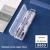 Deli 8601 Student Compass Set for Exams, Engineering & Technical Drawing