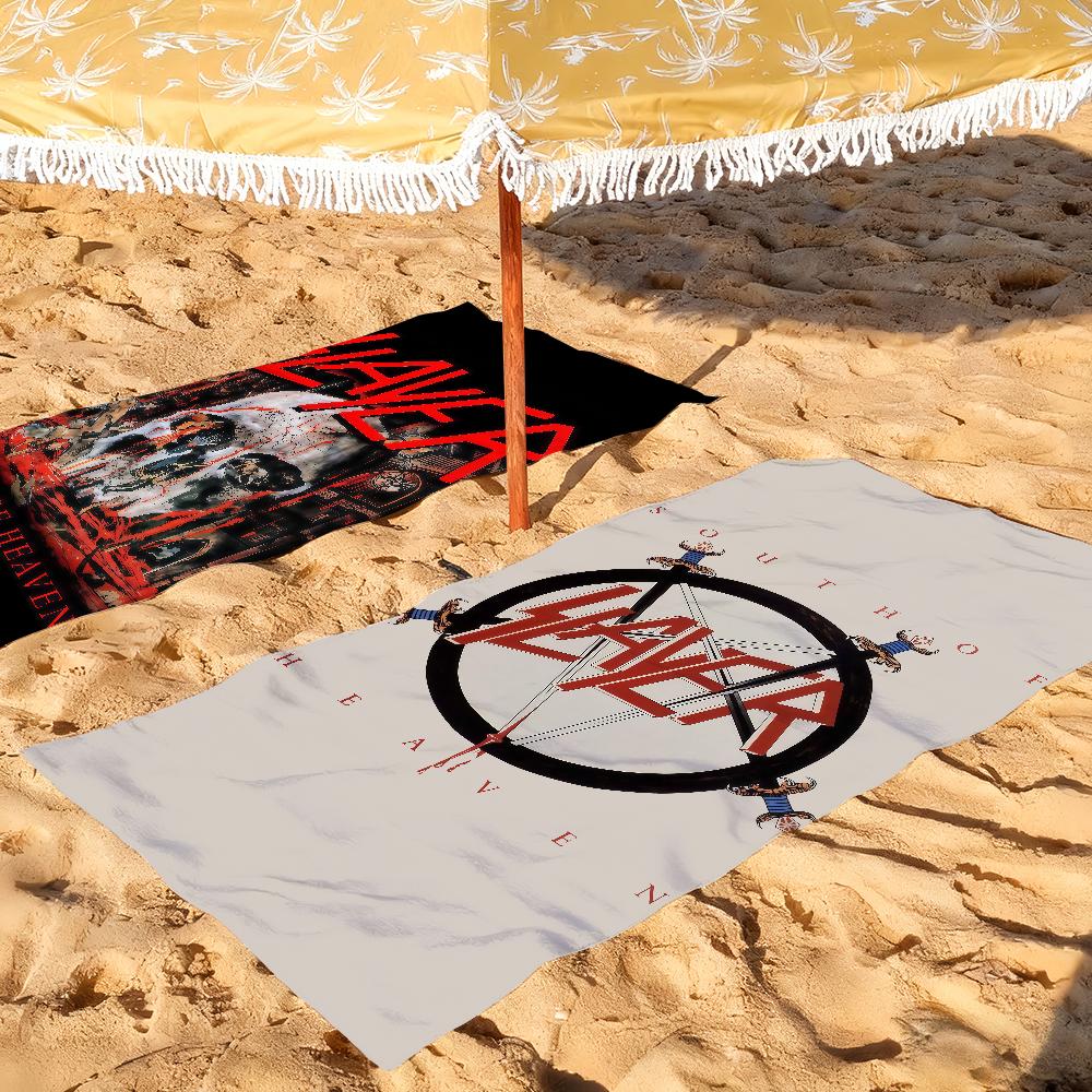 Rock band S-Slayer Towel Drying Bath Towel Applicable To Light Swimming Camping Yoga Beach Out