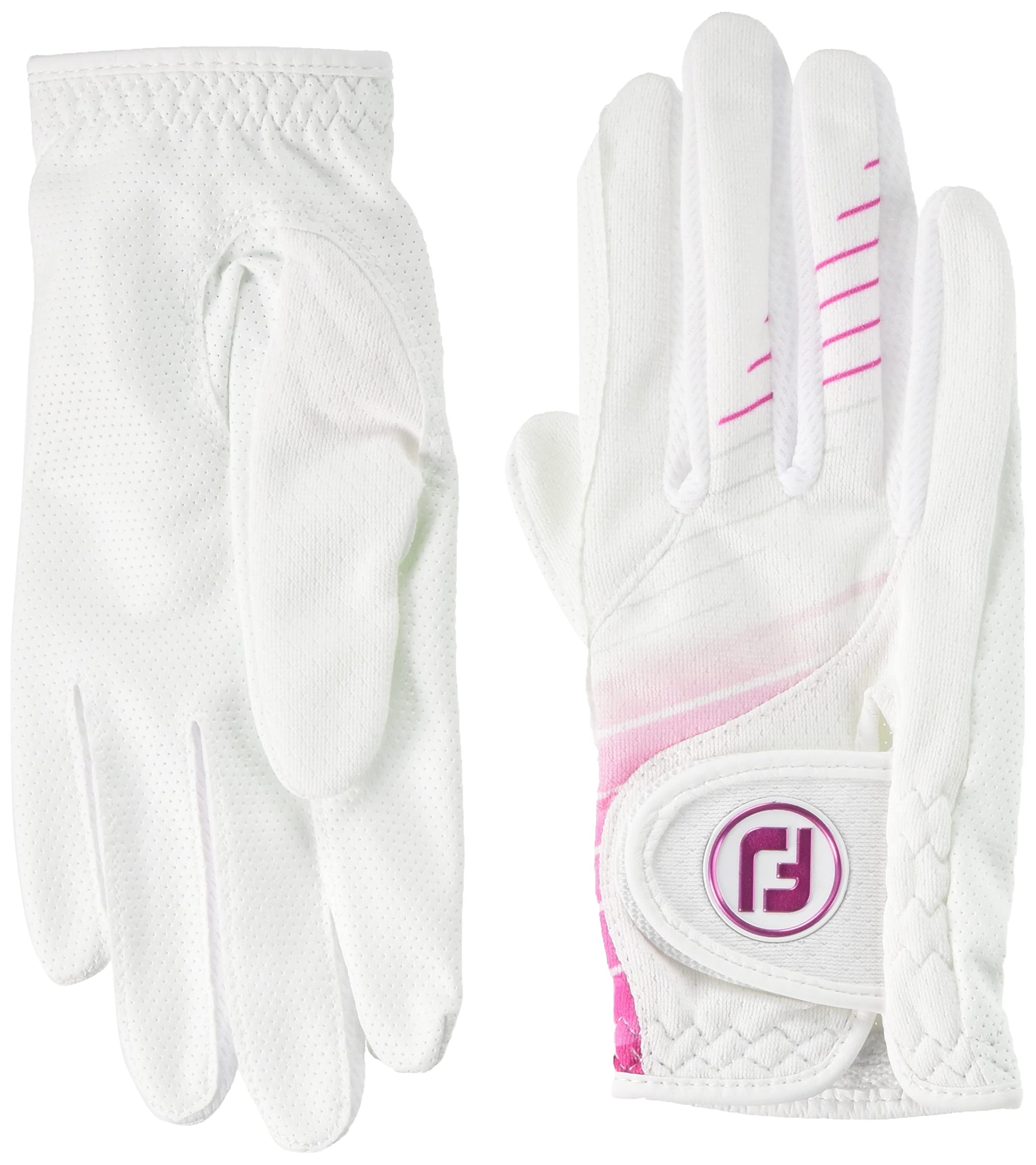

Перчатки для гольфа 21 WO Stay Cool EX пара 18 см [Footjoy] женские белые/розовые