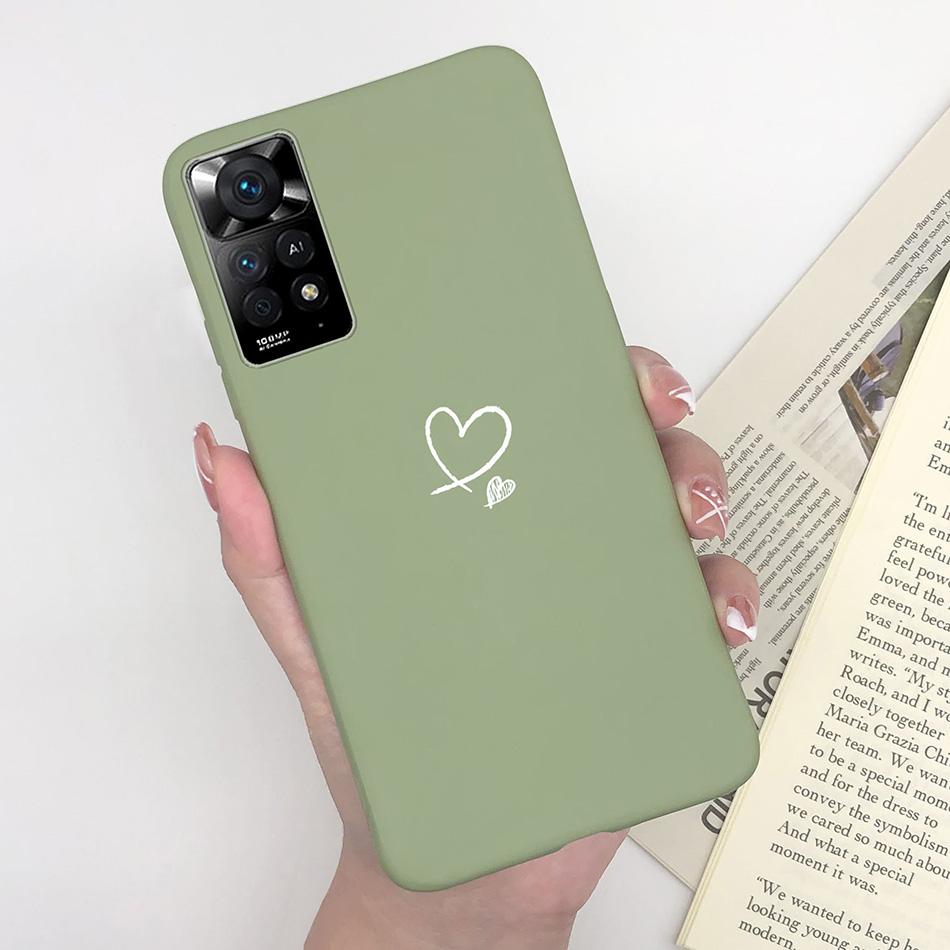 For Xiaomi Redmi Note 11 Pro 4G 5G Phone Case Cute Diasy Pattern Soft Silicone TPU Back Cover Funda For Redmi Note11 11Pro Coque