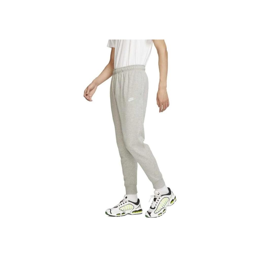 Nike NSW Club Jogger Cotton Knit Pants Men Bottoms Light-Grey BV2679-063
