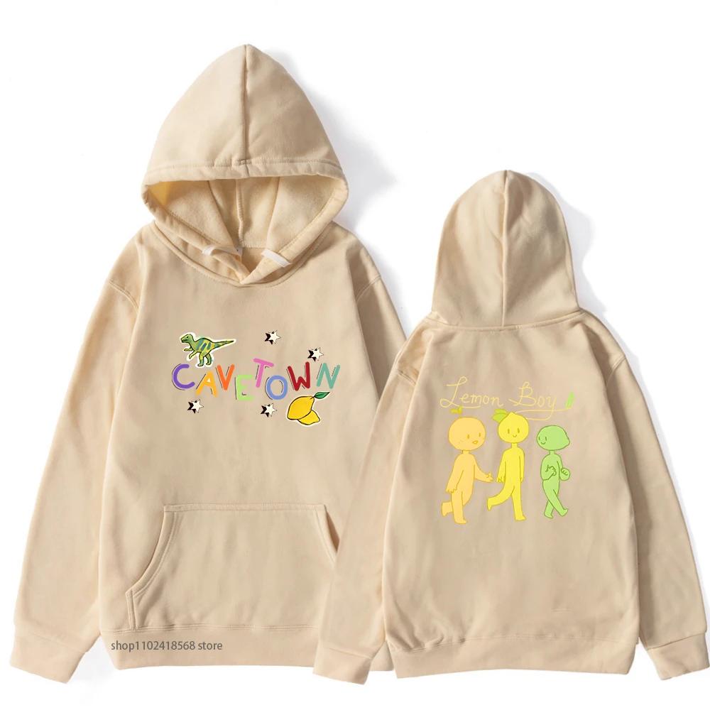 Hudební zpěvák Mikina Cavetown Lemon Boy Mikina s kapucí Dámská Kawaii Pulovry Módní Oblečení s dlouhým rukávem Topy