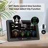 Weather Station Wireless Digital Indoor Outdoor Forecast Hygrometer Humidity Temperature Meter With 3 Sensors