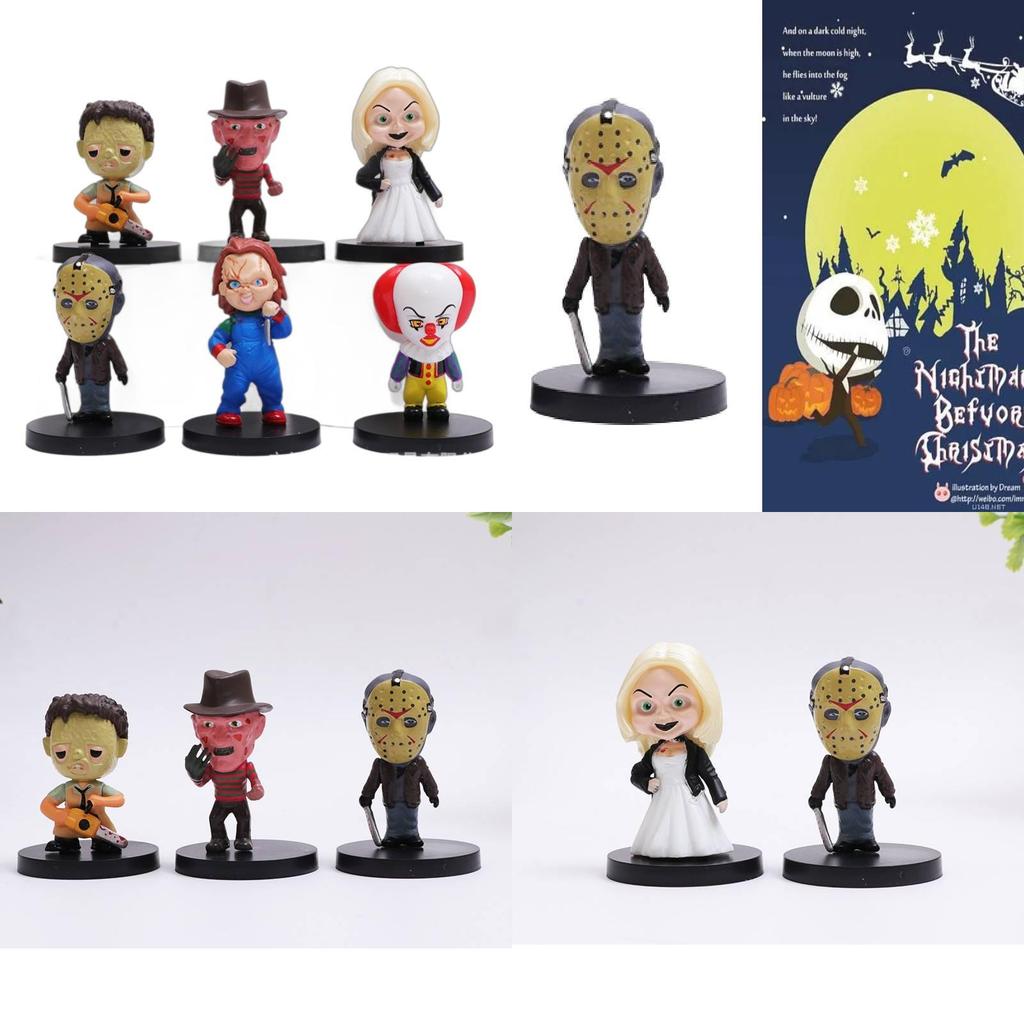 Plastic/resin Material Halloween Horror Night Of The Bride Ghost Doll Figurine