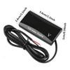 Motorcycle Voltmeter 12V Digital Voltmeter Meter Digital Compact LED Display