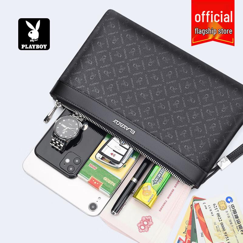 Playboy Men's Multi-Function Business Clutch Bag