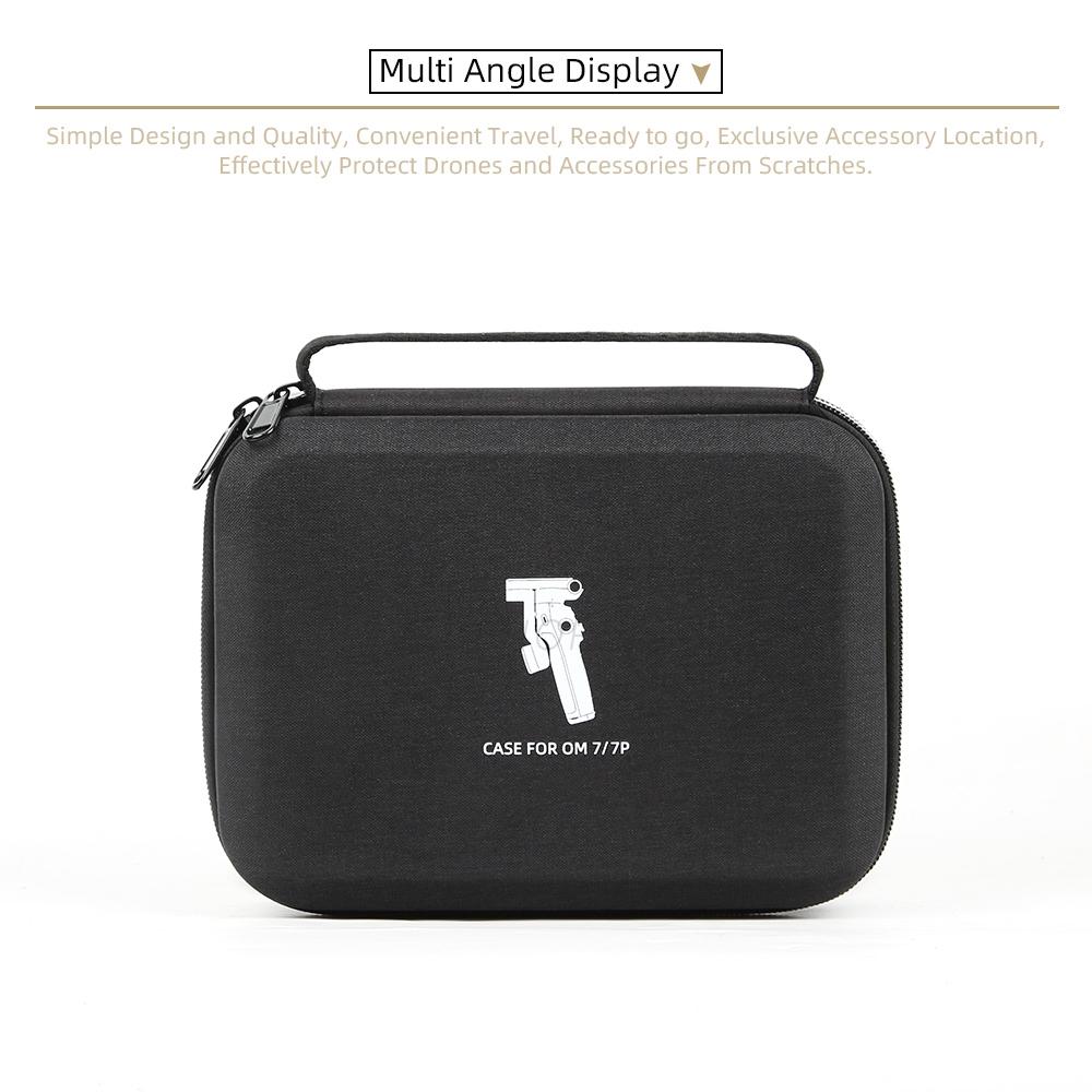 for DJI Osmo Mobile 7/7 Pro Carrying Case Portable Storage Bag Box Handbag for DJI OM 7/7P Handheld Gimbal Accessories