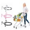 Anti-Slip Hanging Mug Holder Portable Bottle Organizer Coffee Bottle Storage Rack Shopping Trolley