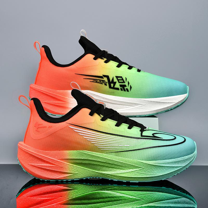 

2025 новая ультралегкая настоящая взрывная карбоновая подошва повседневная спортивная обувь для мужчин и женщин универсальная амортизирующая, износостойкая и нескользящая c 44