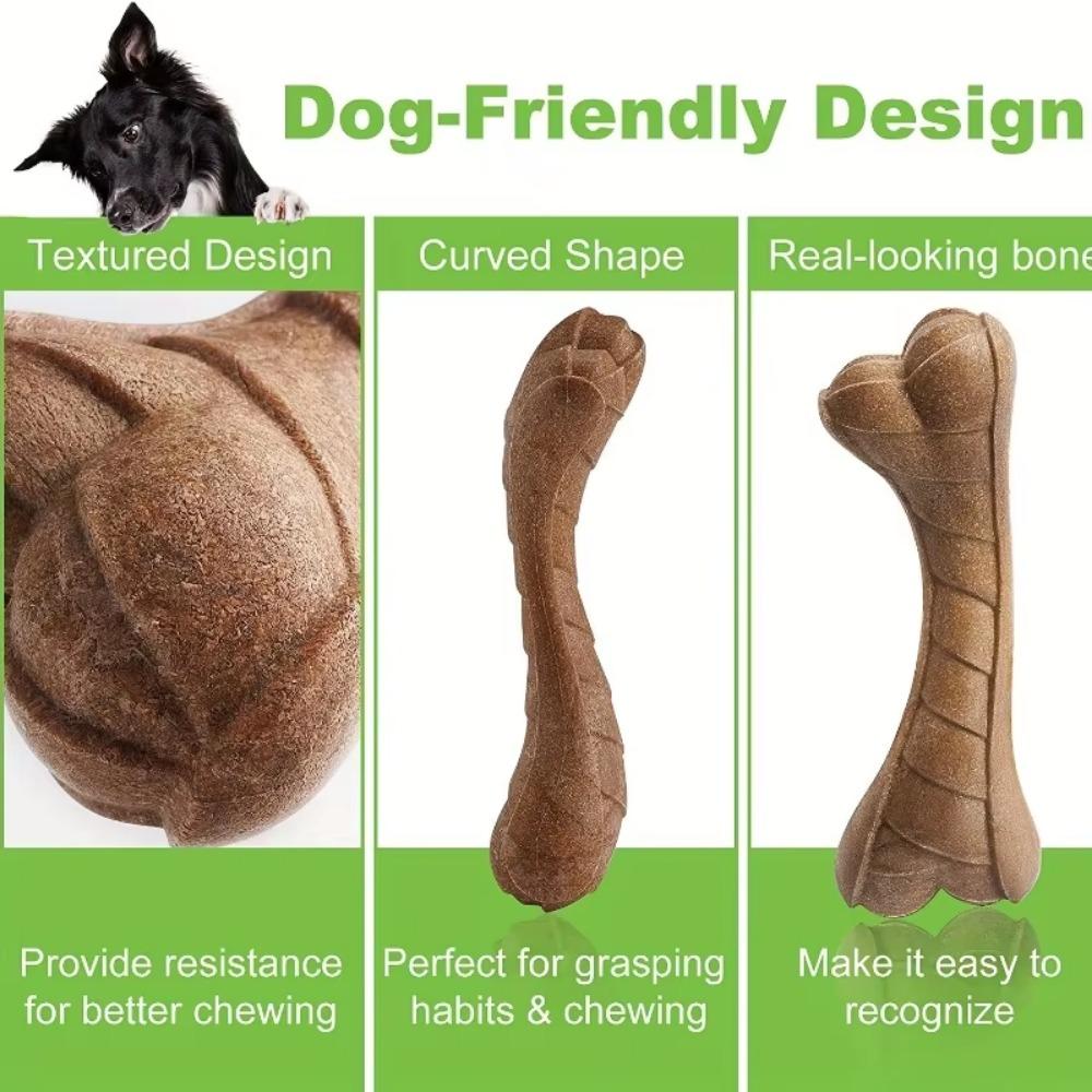New Simulation Dog Bone Toy Teeth Sharpening Chewing Interactive Plaything Beef Fragrance Puppy Tooth Care Stick Pet Products