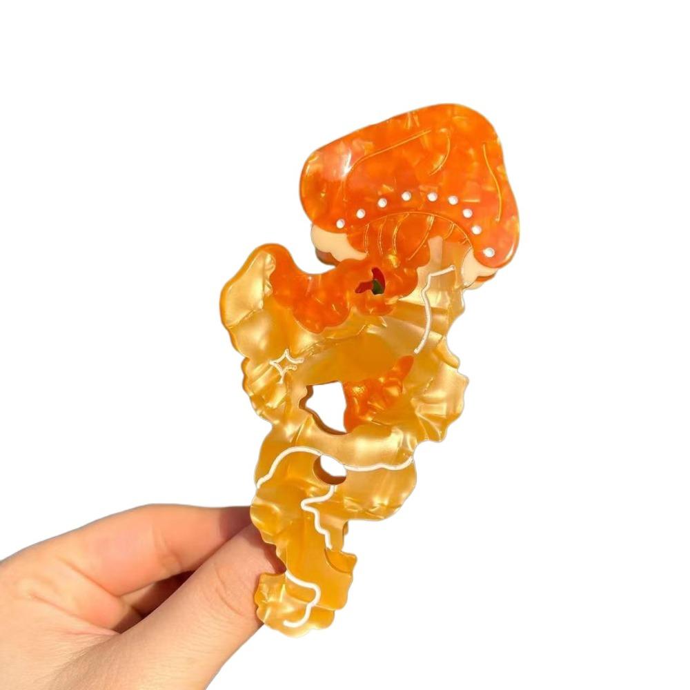 Korean Style Cartoon Animal Hair Clip Sweet Cute Shark Clip Lovely Jellyfish Hair Claw  Headdress
