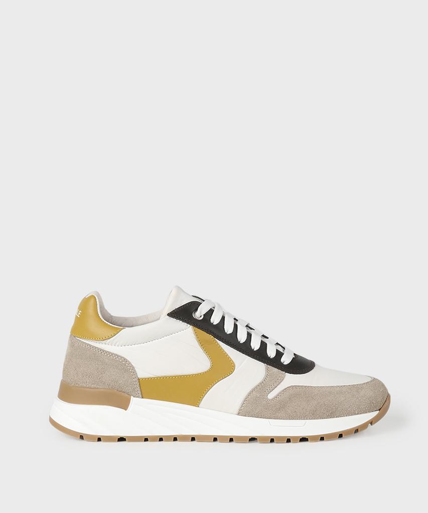 Panicale White Napa Leather Sneakers